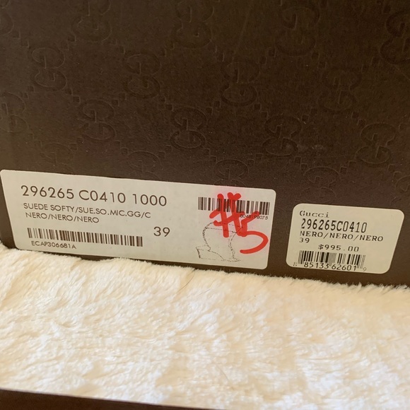 NEW! GUCCI LOGO NERO SUEDE WEDGE BOOTS! ❤️ - Picture 15 of 16